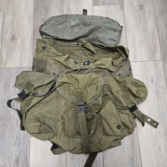 Vintage US Army Military Field Pack Combat Alice LC-1 Medium Backpack Nylon Only - Picture 2 of 5